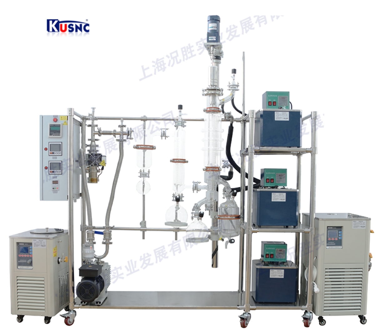 玻璃短程分子蒸餾系統(tǒng)