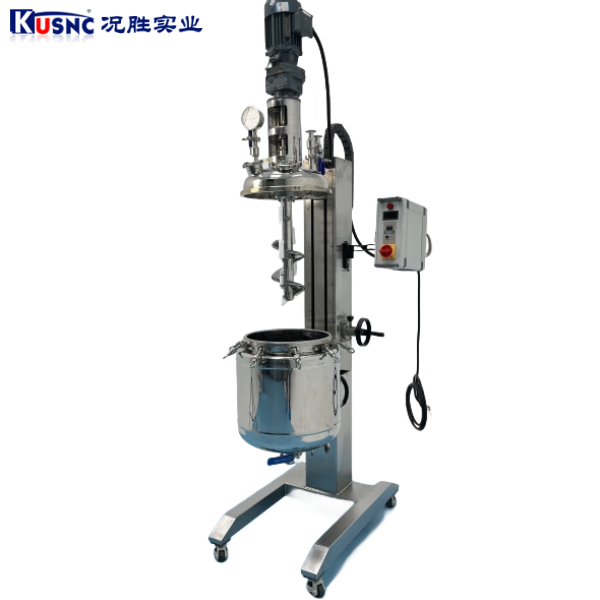 升降翻轉(zhuǎn)不銹鋼反應釜